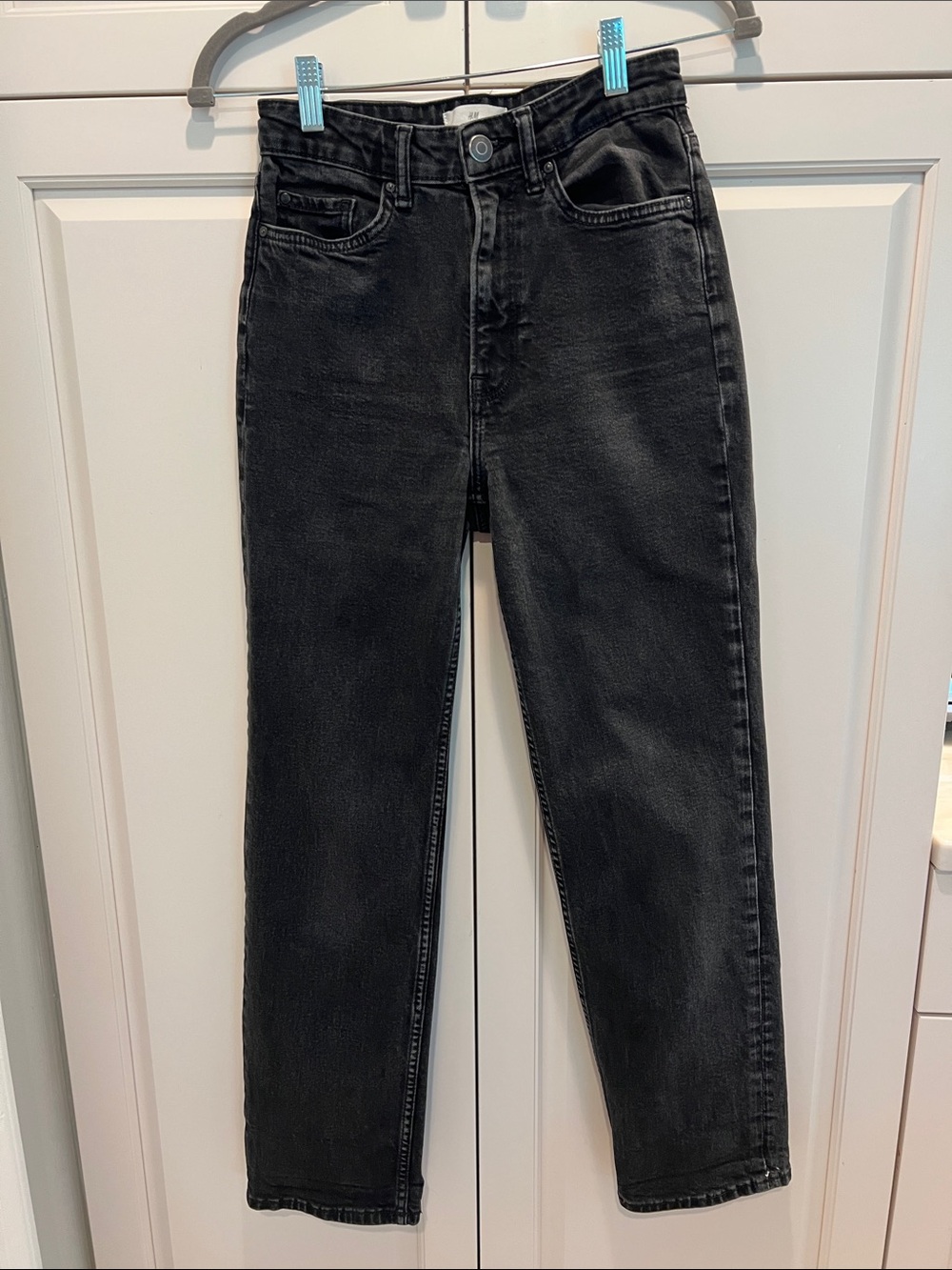 H&M High-Rise Black Women's Jeans 25 in